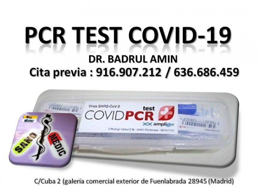 TEST PCR Y ANTIGENOS