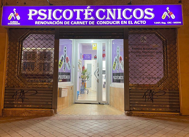 Localización de la clínica en Fuenlabrada