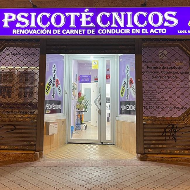 Localización de la clínica en Fuenlabrada